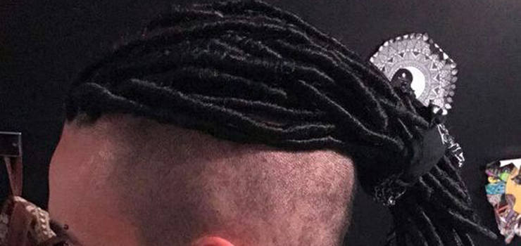 Treccine con i lati rasati Dreadlocks Sintetici Napoli