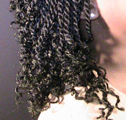 Senegalese Twist colore nero avellino